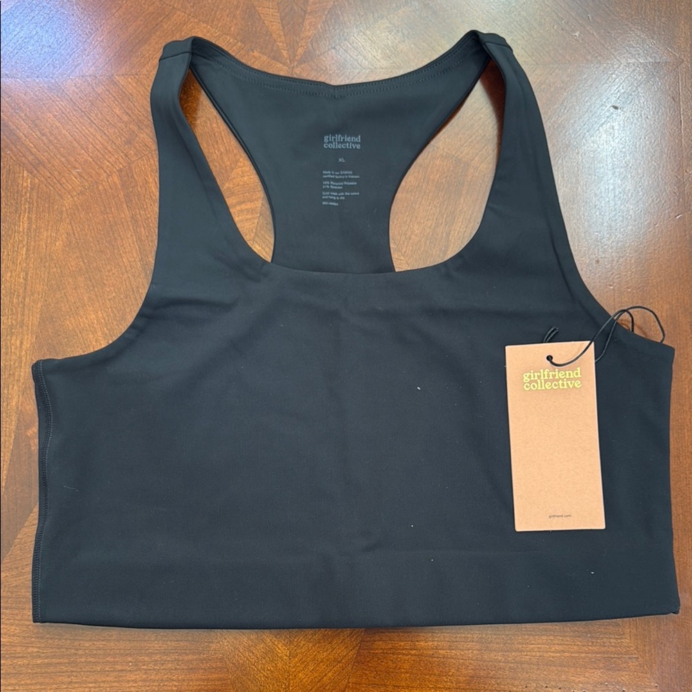Girlfriend Collective Black Performance Sports Bra
